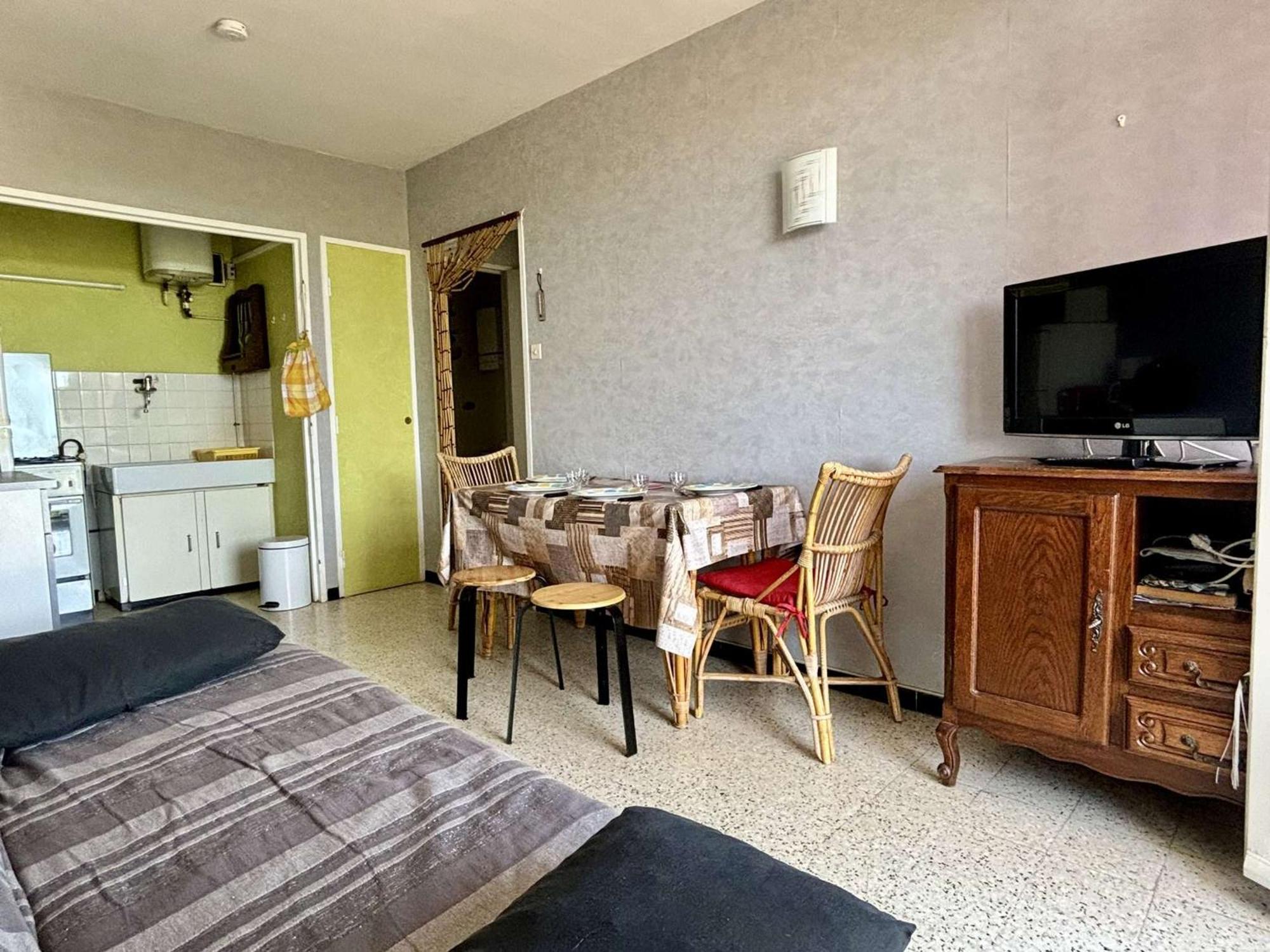 Appartement 2 Pieces, Balcon, Proche Plage Et Commerces, Quartier Calme - Argeles-Sur-Mer - Fr-1-225-685 Экстерьер фото